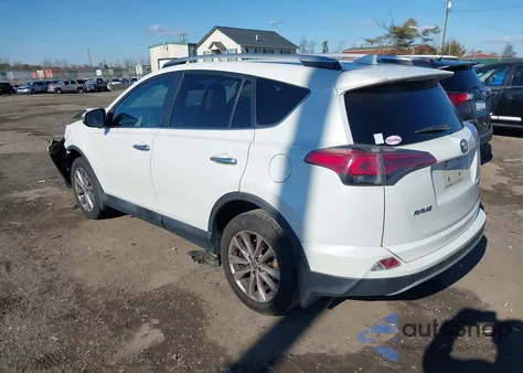 2016 Toyota Rav4 Limited from USA, damaged, VIN 2T3DFREV4GW438972